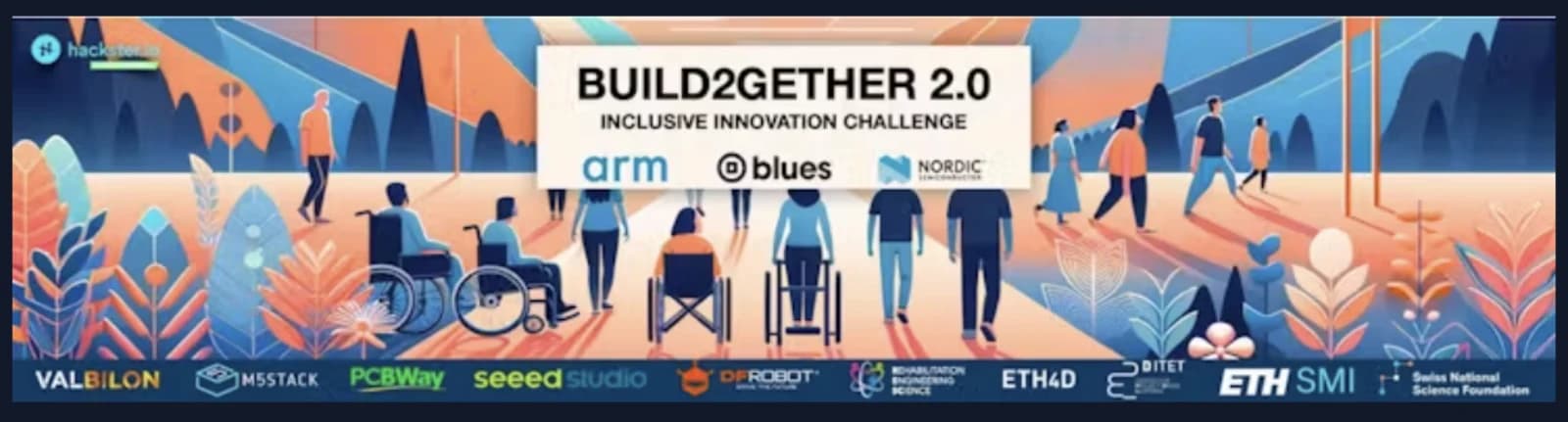 Build2gether 2.0 Inclusive Innovation Challenge banner, ETH Zurich